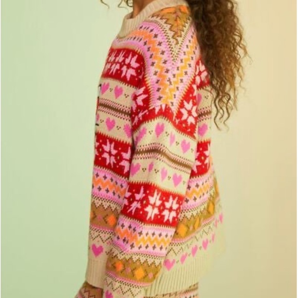 Hello Kitty Fair Isle Ugly Sweater - Picture 5 of 7